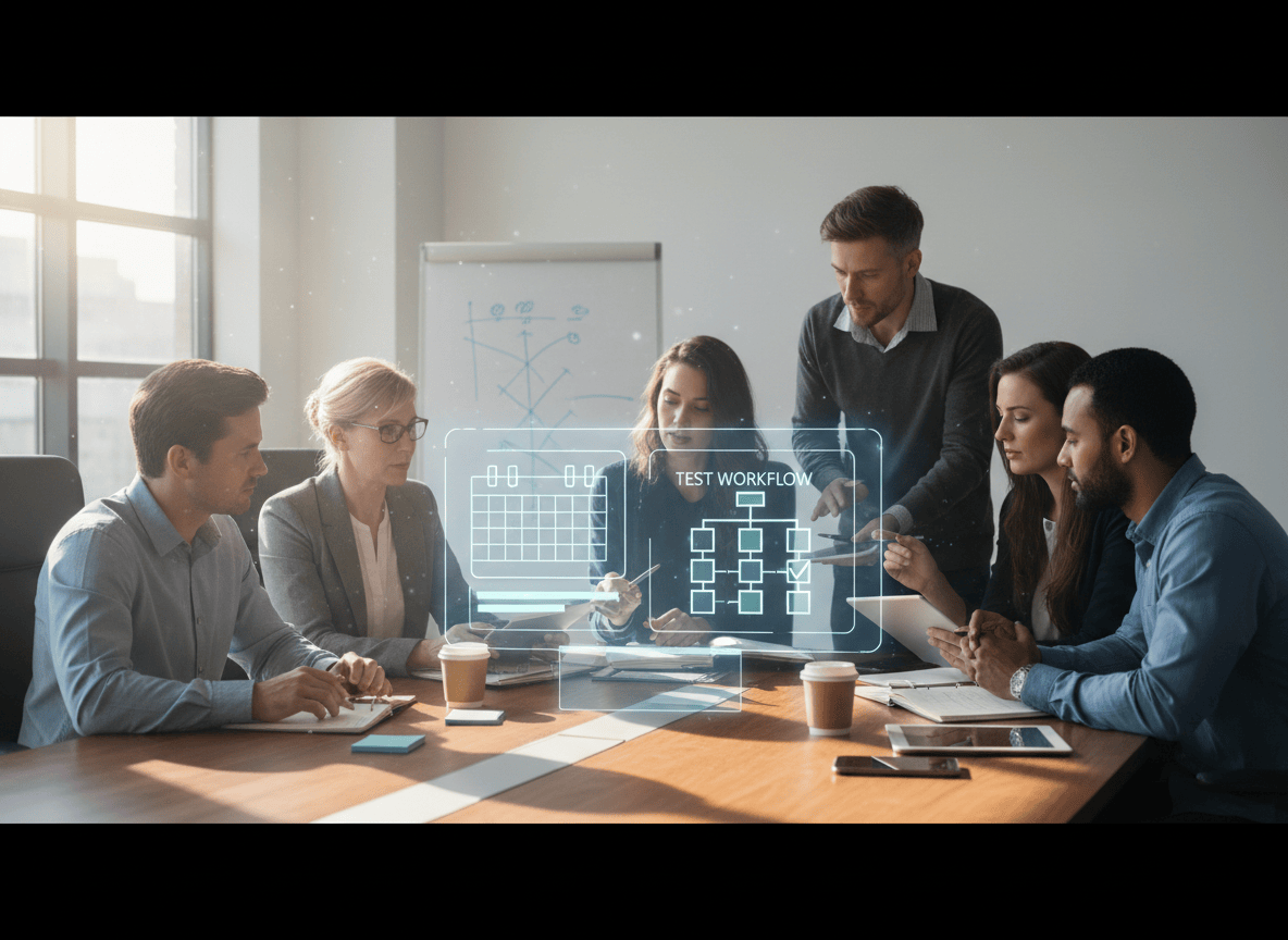 Revenue cycle team conducting a 90-day prior authorization readiness review